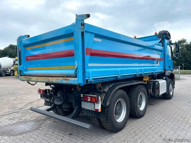 Tipper truck MERCEDES-BENZ 2643 /6x6H ALLRAD/Meiller/Bordmatik/Schneeplatte