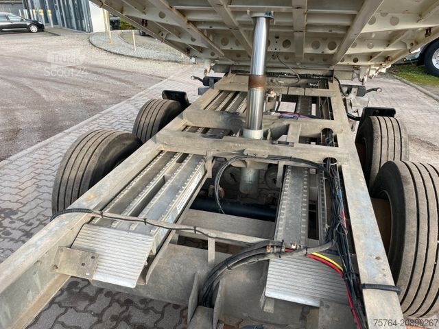 Remolque volquete trilateral FLIEGL 3-Seiten Tandemkippanhänger / Alu-Rampen/13,5 t