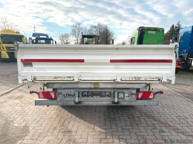 Remolque volquete trilateral FLIEGL 3-Seiten Tandemkippanhänger / Alu-Rampen/13,5 t