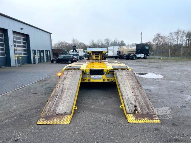 Tieflader-Sattelauflieger GOLDHOFER STZ-VLS4-37/80 Tiefbett + SX 1-25/80 Dolly