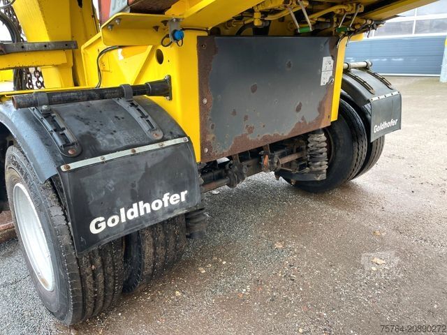 Tieflader-Sattelauflieger GOLDHOFER STZ-VLS4-37/80 Tiefbett + SX 1-25/80 Dolly