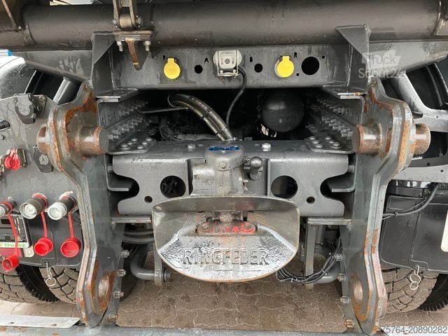 Grue montée sur camion MERCEDES-BENZ 3351 Arocs/ABNEHMBARER Kran/Kipper/Bordmatik/6x6