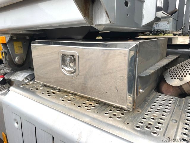 Grue montée sur camion MERCEDES-BENZ 3351 Arocs/ABNEHMBARER Kran/Kipper/Bordmatik/6x6