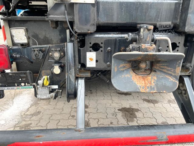 Camion plateau MAN TGS 26.440/Pritsche/Hiab 211 EP-3/FUNK/6x6 Hydro