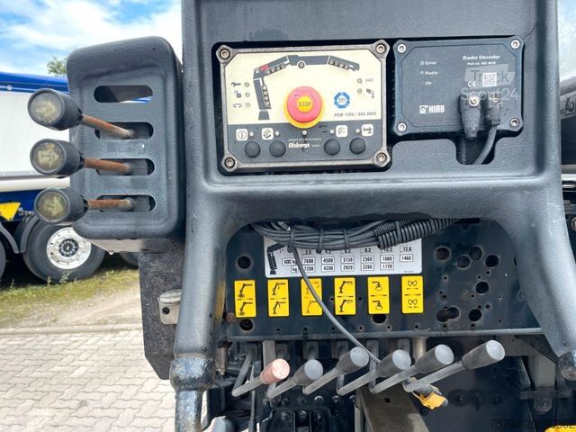 Camion plateau MAN TGS 26.440/Pritsche/Hiab 211 EP-3/FUNK/6x6 Hydro