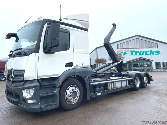 Roll-off tipper truck MERCEDES-BENZ 2543 Actros/Meiler Abroller RS21.70/Funk/Gelenkt