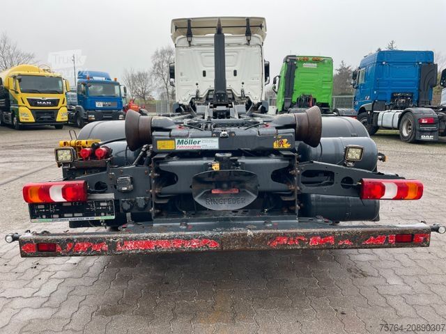 Roll-off tipper truck MERCEDES-BENZ 2543 Actros/Meiler Abroller RS21.70/Funk/Gelenkt