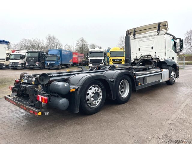 Roll-off tipper truck MERCEDES-BENZ 2543 Actros/Meiler Abroller RS21.70/Funk/Gelenkt