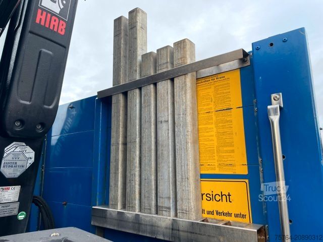 Camion plateau MAN TGM 15.250/HIAB Kran/Funk/ 6,7m Pritsche/94tkm