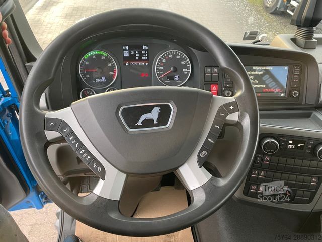 Camion plateau MAN TGM 15.250/HIAB Kran/Funk/ 6,7m Pritsche/94tkm