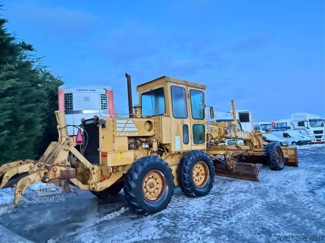 Niveleuse FIAT Allis FG85 ARTICULATED GRADER Ripper + Front bla