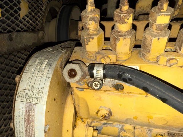 Niveleuse FIAT Allis FG85 ARTICULATED GRADER Ripper + Front bla