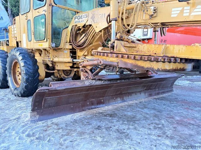 Niveleuse FIAT Allis FG85 ARTICULATED GRADER Ripper + Front bla