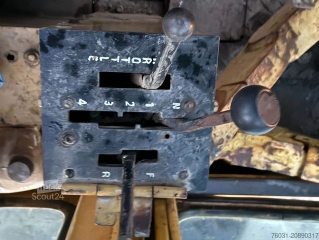 Niveleuse FIAT Allis FG85 ARTICULATED GRADER Ripper + Front bla