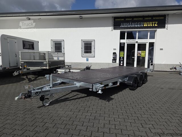 Nízkozdvižný príves Vlemmix 20ftContainer Transport Twistlock 3500kg