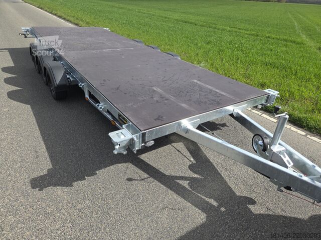 Nízkozdvižný príves Vlemmix 20ftContainer Transport Twistlock 3500kg