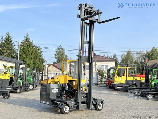 Dört yollu forklift Combilift C4000 DUPLEX 4500 SIDE SHIFT FULL CABIN