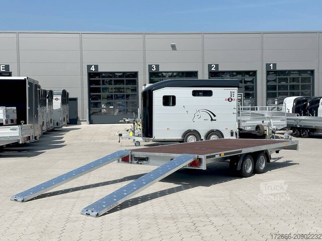 Rimorchio per auto Martz GT PLATEAU 400/2 S 2,7T 405X199CM 2700KG AUTOTRAILER