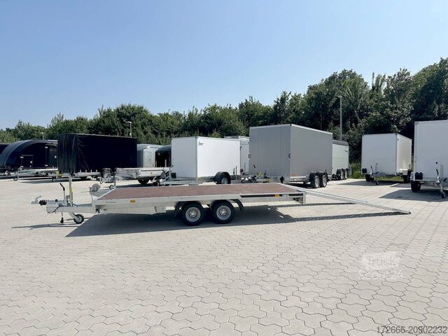 Rimorchio per auto Martz GT PLATEAU 400/2 S 2,7T 405X199CM 2700KG AUTOTRAILER