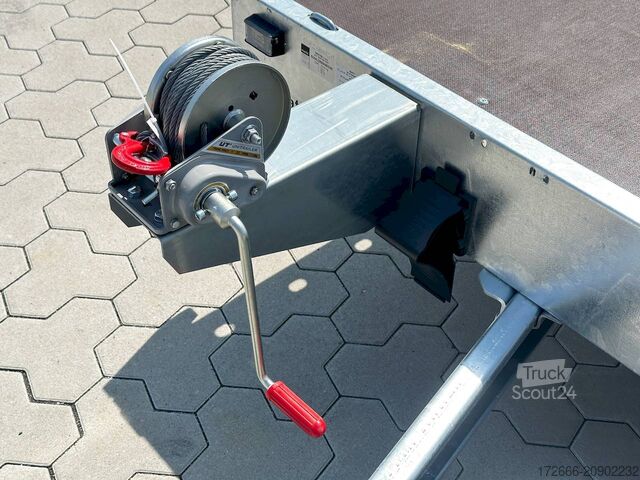 Rimorchio per auto Martz GT PLATEAU 400/2 S 2,7T 405X199CM 2700KG AUTOTRAILER