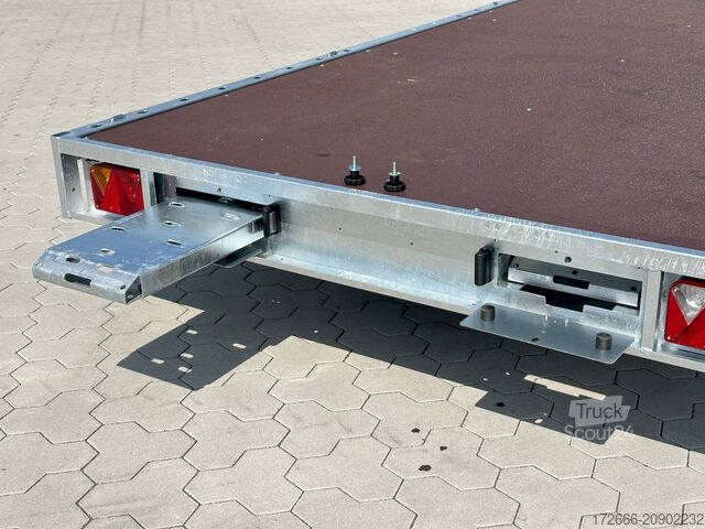 Rimorchio per auto Martz GT PLATEAU 400/2 S 2,7T 405X199CM 2700KG AUTOTRAILER