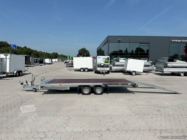 Rimorchio per auto Martz GT PLATEAU 450/2 S 2,7T 449X211CM 2700KG HOCHLADER | RAMPEN