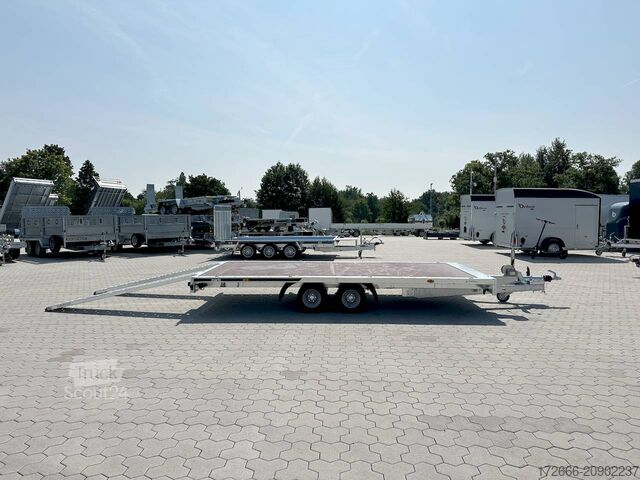 Rimorchio per auto Martz GT PLATEAU 450/2 S 2,7T 449X211CM 2700KG HOCHLADER | RAMPEN