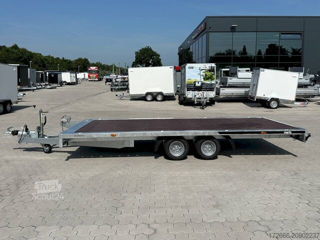 Rimorchio per auto Martz GT PLATEAU 450/2 S 2,7T 449X211CM 2700KG HOCHLADER | RAMPEN