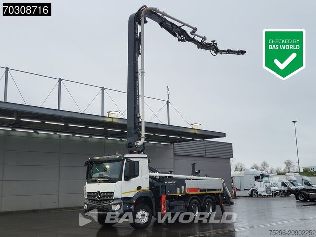 Bomba de hormigón Mercedes Arocs 2636 6X4 24mtr Betonstar BST 24.14S-4ZR p...