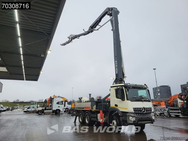 Bomba de hormigón Mercedes Arocs 2636 6X4 24mtr Betonstar BST 24.14S-4ZR p...