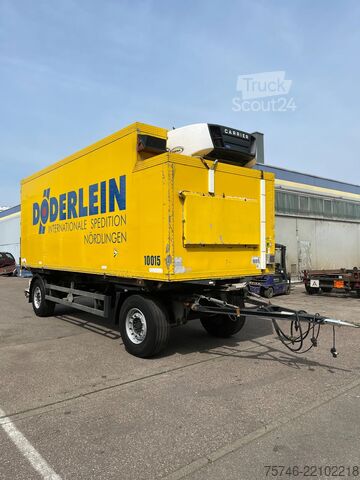 Vežimas šaldytuve ir (arba) šaldytuve Schmitz Cargobull 4x WKO Lafette mit Tiefkühlkoffer-Wechselbrücke