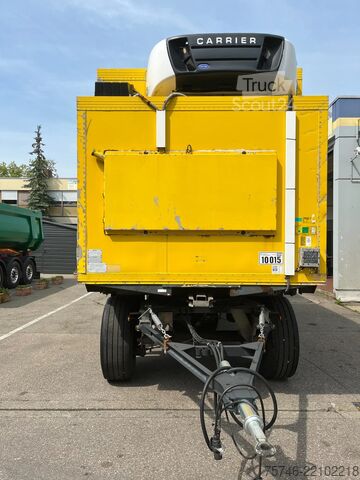 Vežimas šaldytuve ir (arba) šaldytuve Schmitz Cargobull 4x WKO Lafette mit Tiefkühlkoffer-Wechselbrücke