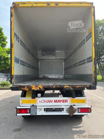 Vežimas šaldytuve ir (arba) šaldytuve Schmitz Cargobull 4x WKO Lafette mit Tiefkühlkoffer-Wechselbrücke
