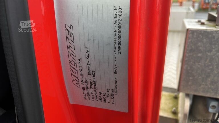 Truck-Mounted Boom Lift Nissan Cabstar 35.12 Multitel MT 162 EX (16m)