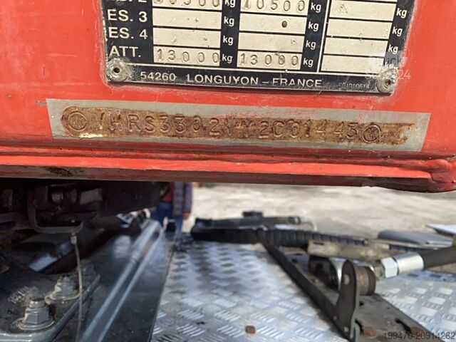 Savivartis priekaba ROBUSTE KAISER S3302V Steel Trailer