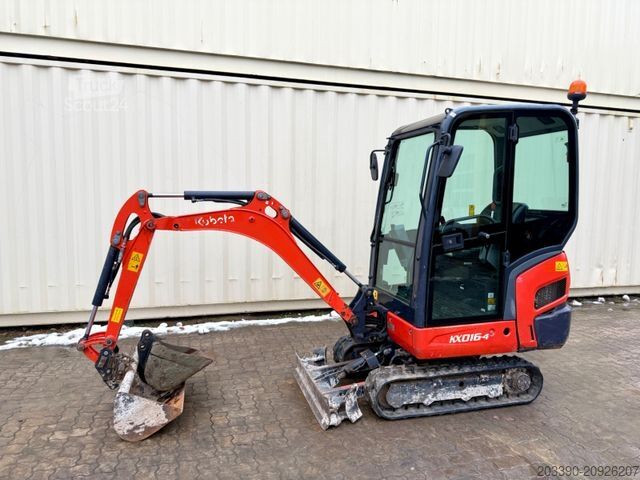 Μίνι εκσκαφέας KUBOTA KX016-4 / 2019 BJ / 957 Stunden