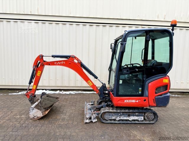 Μίνι εκσκαφέας KUBOTA KX016-4 / 2019 BJ / 957 Stunden