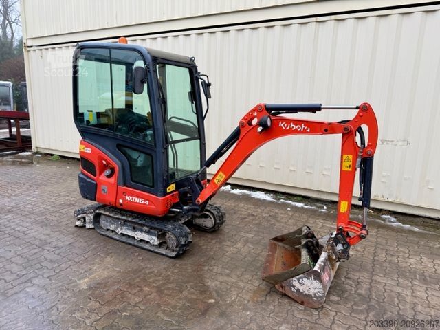 Μίνι εκσκαφέας KUBOTA KX016-4 / 2019 BJ / 957 Stunden