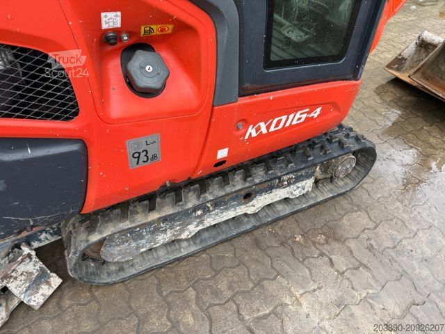 Μίνι εκσκαφέας KUBOTA KX016-4 / 2019 BJ / 957 Stunden