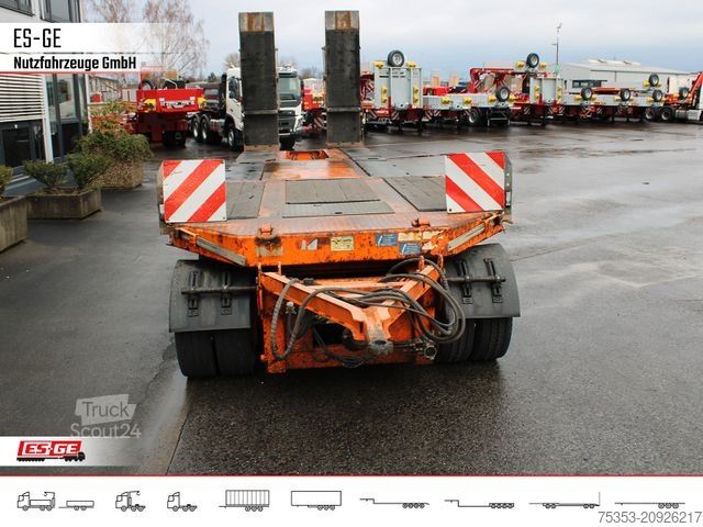Tieflader Anhänger MÜLLER-MITTELTAL 4-Achs-Tiefladeanhänger