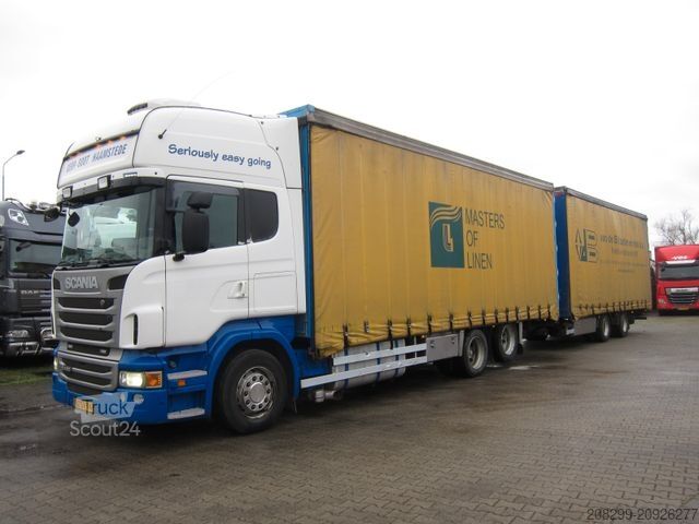 Jumbo nákladní automobil SCANIA R 420 B Topline 6X2 komplettzug 115m3 Retarder