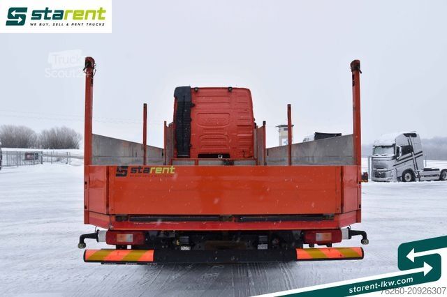 Düz kasa kamyon VOLVO FH460 Gföllner Pritschenaufbau Vollluftfederung