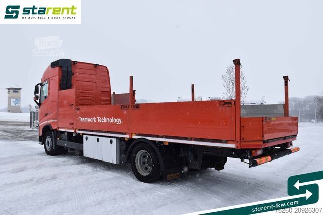 Düz kasa kamyon VOLVO FH460 Gföllner Pritschenaufbau Vollluftfederung