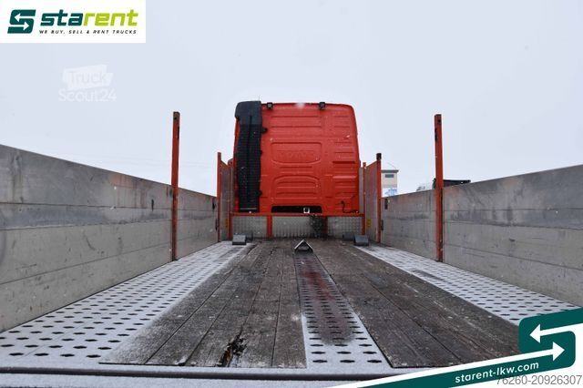 Düz kasa kamyon VOLVO FH460 Gföllner Pritschenaufbau Vollluftfederung