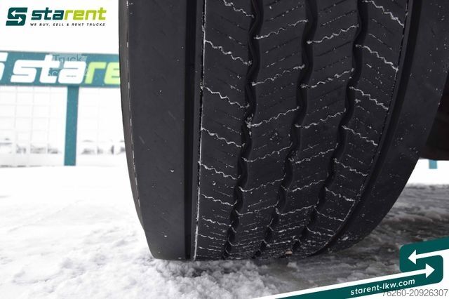 Düz kasa kamyon VOLVO FH460 Gföllner Pritschenaufbau Vollluftfederung