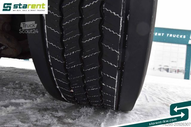 Düz kasa kamyon VOLVO FH460 Gföllner Pritschenaufbau Vollluftfederung