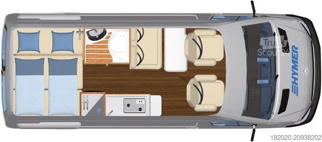 Obytný vůz HYMER/ERIBA Free S 600 UVP 103.850 ¤