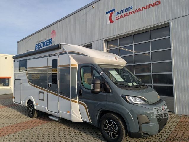 Teilintegriertes Wohnmobil BÜRSTNER B66 TD 690 G Hubbett