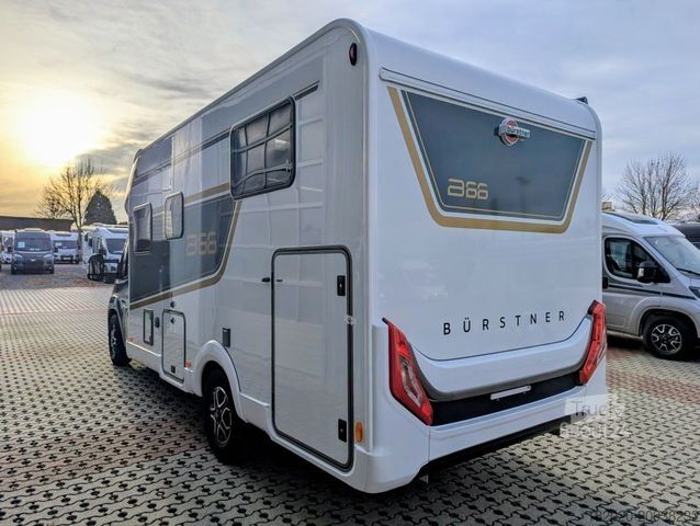 Teilintegriertes Wohnmobil BÜRSTNER B66 TD 690 G Hubbett