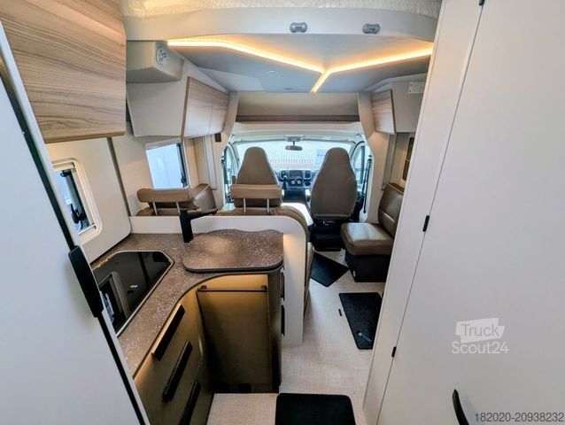 Teilintegriertes Wohnmobil BÜRSTNER B66 TD 690 G Hubbett